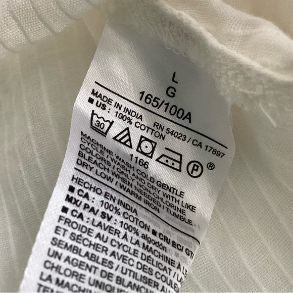 Old Navy Ivory Ruffle Top - Picture 11 of 12